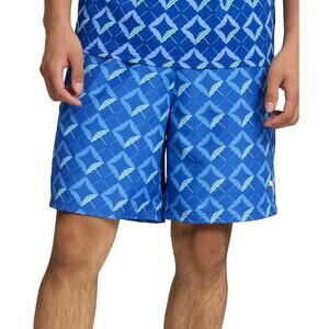 Puma Men's Resort Umbrella-Graphic Shorts - Vivid Blue XXL NWT